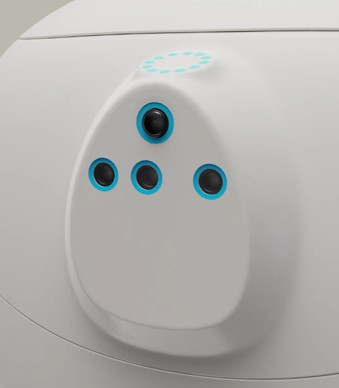 GitaMini Cargo-Carrying (up to 20lb), Following Robot Built With Pedestrian Etiquette Includes Built-In Bluetooth Speaker For Streaming 3 GitaMini Cargo-Carrying (up to 20lb), Following Robot Built With Pedestrian Etiquette Includes Built-In Bluetooth Speaker For Streaming - Image 3