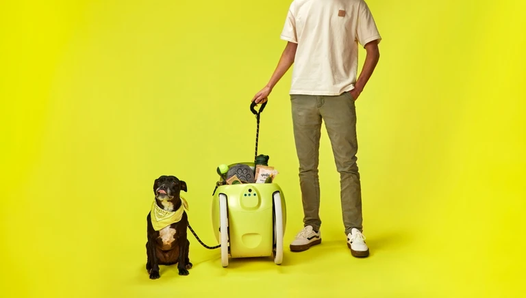 GitaMini Cargo-Carrying (up to 20lb), Following Robot Built With Pedestrian Etiquette Includes Built-In Bluetooth Speaker For Streaming 12 GitaMini Cargo-Carrying (up to 20lb), Following Robot Built With Pedestrian Etiquette Includes Built-In Bluetooth Speaker For Streaming - Image 12