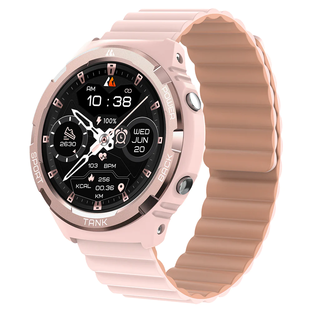 KOSPET TANK S1 Smartwatch | 5 ATM & IP69K Waterproof Aerospace 6XXX Series Aluminum Alloy & 316L Stainless Steel Always-on AMOLED Display by Corning Gorilla Glass 3 | HiFi Bluetooth Calling 4 KOSPET TANK S1 Smartwatch | 5 ATM & IP69K Waterproof Aerospace 6XXX Series Aluminum Alloy & 316L Stainless Steel Always-on AMOLED Display by Corning Gorilla Glass 3 | HiFi Bluetooth Calling - Image 4