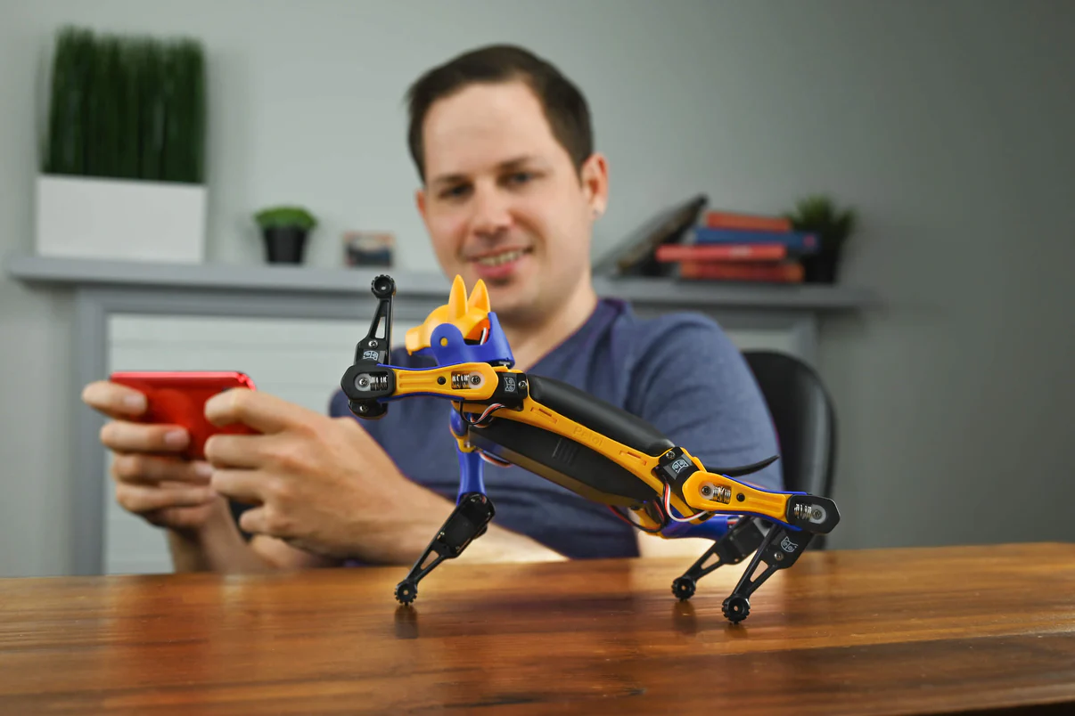 Robot Dog Bittle | Palm-Sized | Open Source Quadruped 9 Robot Dog Bittle | Palm-Sized | Open Source Quadruped - Image 9