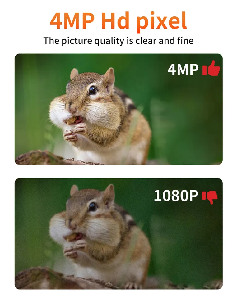 AU Ip66 Waterproof Hunting Camera 7800Mah Battery Two Way Speak Trail Gaming Camera For Outdoor Wildlife Cam With 4W Solar Panel 3 AU Ip66 Waterproof Hunting Camera 7800Mah Battery Two Way Speak Trail Gaming Camera For Outdoor Wildlife Cam With 4W Solar Panel - Image 3