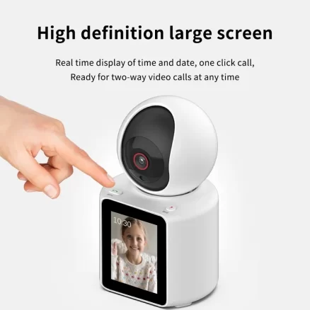Rehent Wifi 2.4 Inch Ips Screen Fhd 1080P Hd Motion Detection Night Vision Pzt Two-Way Video Call Camera For Children Safety 2