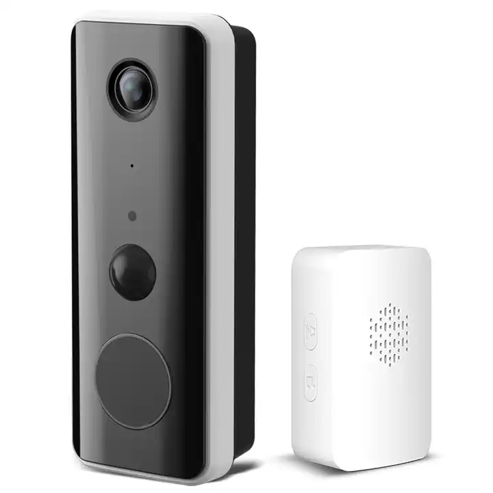 1080p Fast BLE Link Two Way Audio Support Leave Message Motion Detection Wired 5000mAh Battery Powered Video Doorbell 1 1080p Fast BLE Link Two Way Audio Support Leave Message Motion Detection Wired 5000mAh Battery Powered Video Doorbell