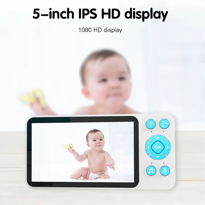 1080P Remote Video Intercom 8 Lullabies Motion Cry Detector Feeder Reminder WiFi IP Baby Monitor Surveillance Camera 2 1080P Remote Video Intercom 8 Lullabies Motion Cry Detector Feeder Reminder WiFi IP Baby Monitor Surveillance Camera - Image 2