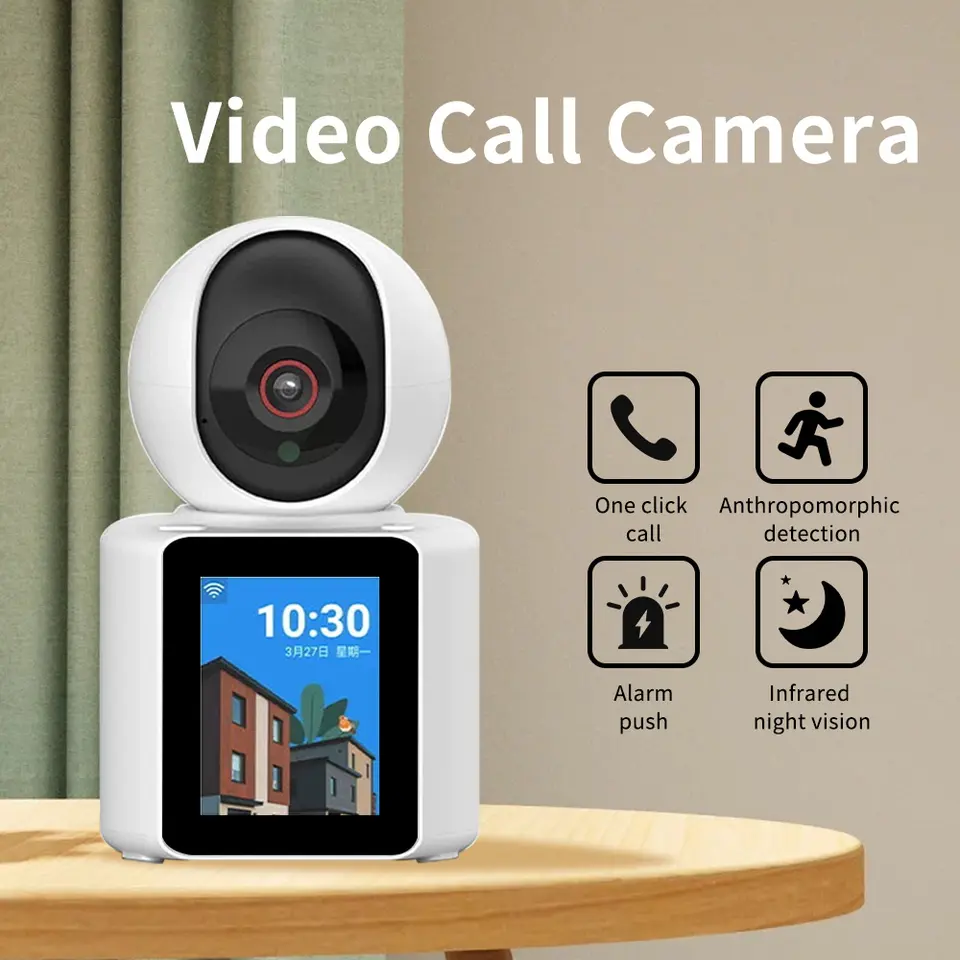 Rehent Wifi 2.4 Inch Ips Screen Fhd 1080P Hd Motion Detection Night Vision Pzt Two-Way Video Call Camera For Children Safety 3 Rehent Wifi 2.4 Inch Ips Screen Fhd 1080P Hd Motion Detection Night Vision Pzt Two-Way Video Call Camera For Children Safety - Image 3