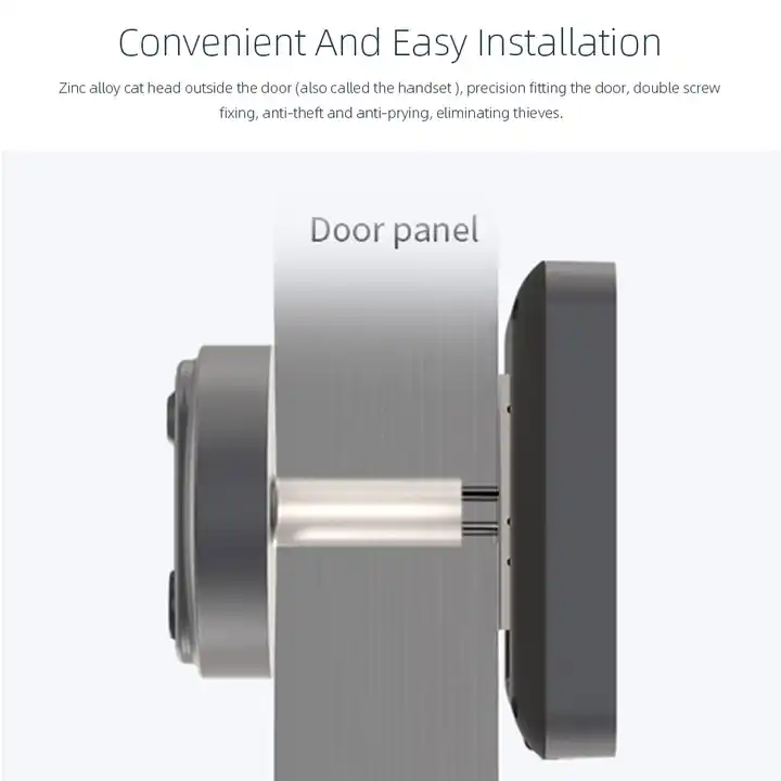 Alexa Google Video Live View 5000mAh Motion Detection Alerts Two Way Talk Wi-Fi 4.3 Inch Eye Peephole Camera Digital Viewer 3 Alexa Google Video Live View 5000mAh Motion Detection Alerts Two Way Talk Wi-Fi 4.3 Inch Eye Peephole Camera Digital Viewer - Image 3