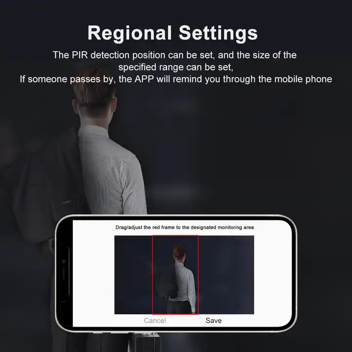 1080p Fast BLE Link Two Way Audio Support Leave Message Motion Detection Wired 5000mAh Battery Powered Video Doorbell 3 1080p Fast BLE Link Two Way Audio Support Leave Message Motion Detection Wired 5000mAh Battery Powered Video Doorbell - Image 3