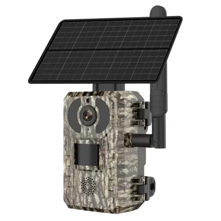 AU Oem Ip66 Waterproof Outdoor 4W Solar Battery Trail Camera 4G Hunting Night Vision 4Mp Cam With 7800Mah Motion Detection 6