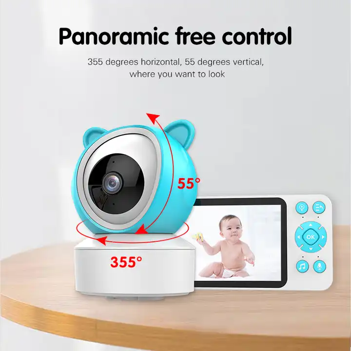 1080P Remote Video Intercom 8 Lullabies Motion Cry Detector Feeder Reminder WiFi IP Baby Monitor Surveillance Camera 7 1080P Remote Video Intercom 8 Lullabies Motion Cry Detector Feeder Reminder WiFi IP Baby Monitor Surveillance Camera - Image 7