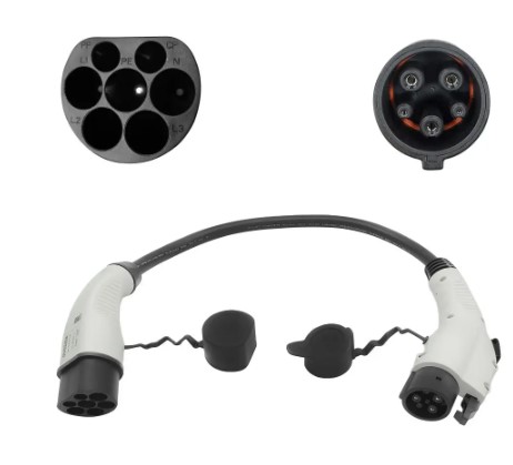 Type2 To Type1 Cable Electric Vehicle Charger Adapter 16A 32A Charging Cable Portable Electric Vehicle Charger Plug 2 Type2 To Type1 Cable Electric Vehicle Charger Adapter 16A 32A Charging Cable Portable Electric Vehicle Charger Plug - Image 2