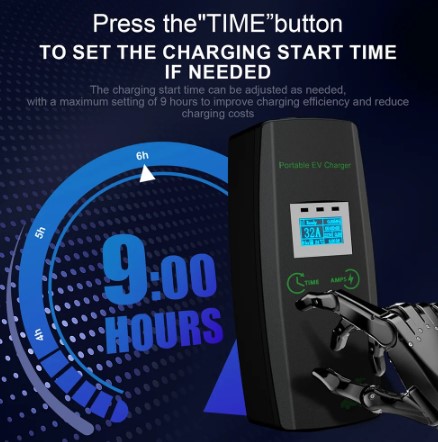 Khons Portable Electric Car Charger 11kw 7kw Charger Type2 Charger Cable 16A 32A EV Charger Three Phase EVSE Charging Box 4 Khons Portable Electric Car Charger 11kw 7kw Charger Type2 Charger Cable 16A 32A EV Charger Three Phase EVSE Charging Box - Image 4