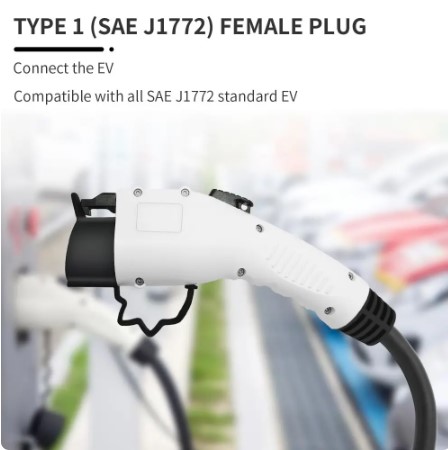 Type2 To Type1 Cable Electric Vehicle Charger Adapter 16A 32A Charging Cable Portable Electric Vehicle Charger Plug 3 Type2 To Type1 Cable Electric Vehicle Charger Adapter 16A 32A Charging Cable Portable Electric Vehicle Charger Plug - Image 3