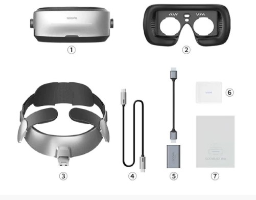 G3 MAX + Portable Stream Media Player | VR Glasses Headset Display | 3D Theater GogglesCinema | AM-OLED HMD for PC Xbox PS5 Switch Smartph 7 G3 MAX + Portable Stream Media Player | VR Glasses Headset Display | 3D Theater GogglesCinema | AM-OLED HMD for PC Xbox PS5 Switch Smartph - Image 7