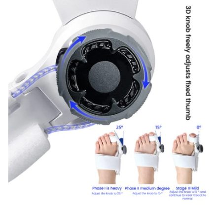 Splint Big Bone Tool Toe Straightener Corrector Foot Pain Relief Hallux Valgus Correction Orthopedic Pedicure Foot Care 4