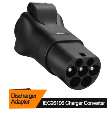 (Not for Type2 EV) Portable 220V Type 2 Male Plug to Schuko Socket EV Charging Adapter For EV Charger EV Connector 1