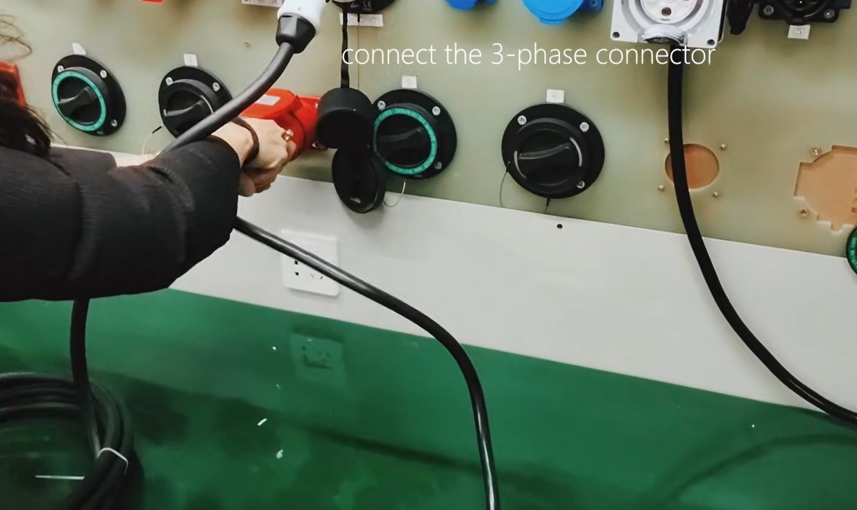 Khons Portable Electric Car Charger 11kw 7kw Charger Type2 Charger Cable 16A 32A EV Charger Three Phase EVSE Charging Box 7 Khons Portable Electric Car Charger 11kw 7kw Charger Type2 Charger Cable 16A 32A EV Charger Three Phase EVSE Charging Box - Image 7