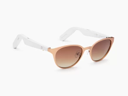 Lucyd Smart Sunglasses | Shimmer Model | Bluetooth Audio Glasses - Men & Women Smart Glasses | Open Ear | Noise Canceling Wireless Mic | Narrow Size 13