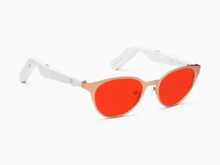 Lucyd Smart Sunglasses | Shimmer Model | Bluetooth Audio Glasses - Men & Women Smart Glasses | Open Ear | Noise Canceling Wireless Mic | Narrow Size 16
