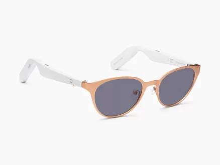 Lucyd Smart Sunglasses | Shimmer Model | Bluetooth Audio Glasses - Men & Women Smart Glasses | Open Ear | Noise Canceling Wireless Mic | Narrow Size 17