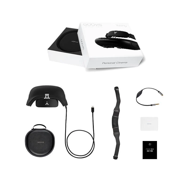 Young (T2) Personal Mobile Cinema - Black | VR Headset 3D Theater Goggles | RTS with Sony OLED 1920x1080x2 | HD Giant Screen Display | Compatible with Set-top 8 Young (T2) Personal Mobile Cinema - Black | VR Headset 3D Theater Goggles | RTS with Sony OLED 1920x1080x2 | HD Giant Screen Display | Compatible with Set-top - Image 8