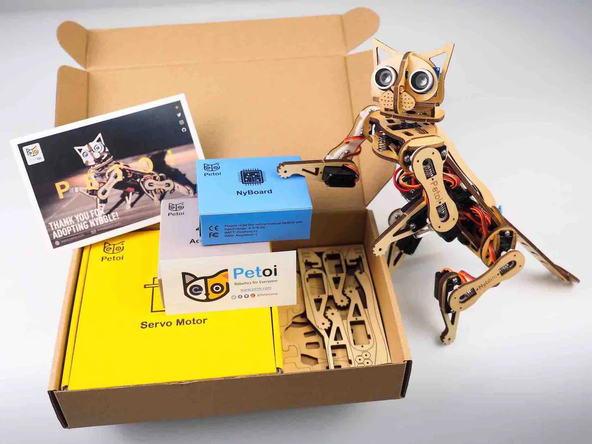 Robot Cat Nybble | World's Cutest Open Source Robotic Cat 11 Robot Cat Nybble | World's Cutest Open Source Robotic Cat - Image 11