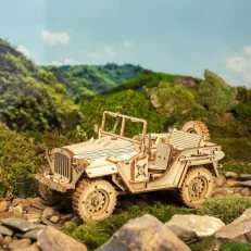 Wooden Army Jeep MC701