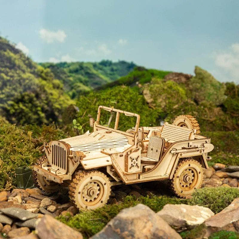 Wooden Army Jeep MC701 1