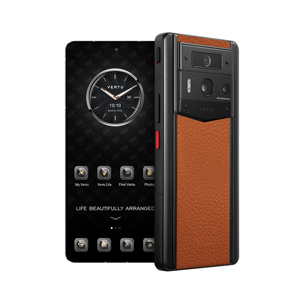 METAVERTU 2nd Generation Orange Calf Web3 AI Phone 1 METAVERTU 2nd Generation Orange Calf Web3 AI Phone