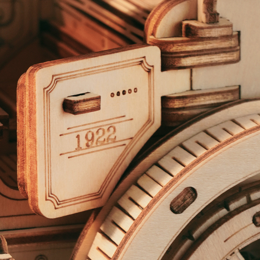 Wooden Vintage Car 3D Wooden Puzzle MC801 3 Wooden Vintage Car 3D Wooden Puzzle MC801 - Image 3