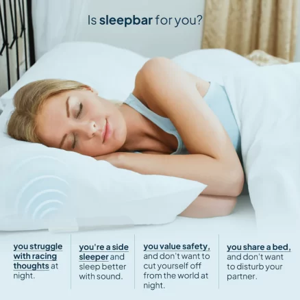 Sleepbar v2.0 Advance Under-Pillow - Conduction Audio 5