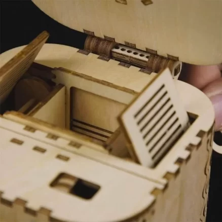 Wooden Treasure Box 3D Wooden Puzzle LK502 2