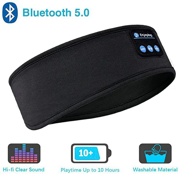 Sleeping Wireless Headphones Bluetooth Headband Noise Cancelling Sleep, Sport Headband Sleeping Headsets 1