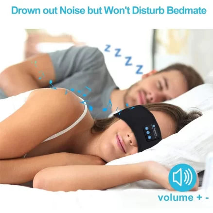 Sleeping Wireless Headphones Bluetooth Headband Noise Cancelling Sleep, Sport Headband Sleeping Headsets 8