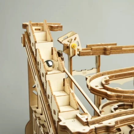 Wooden Marble Parkour 3D Puzzle Wooden Kit LG501 6