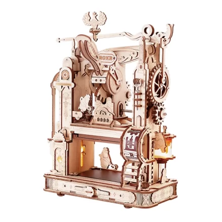 Wooden Classic Printing Press 3D Wooden Puzzle LK602 5
