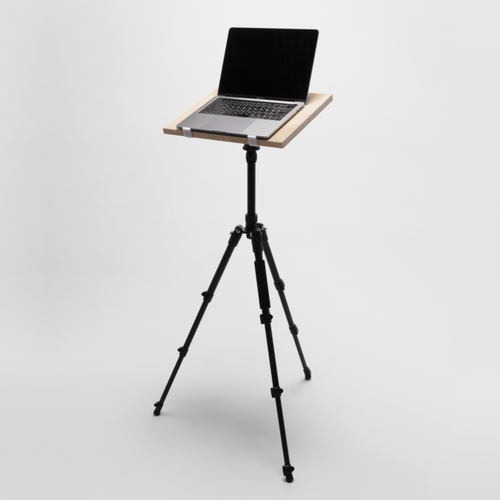 Tripod Standing Desk Adjustable Portable Multifunctional Tripod Standing Desk 2