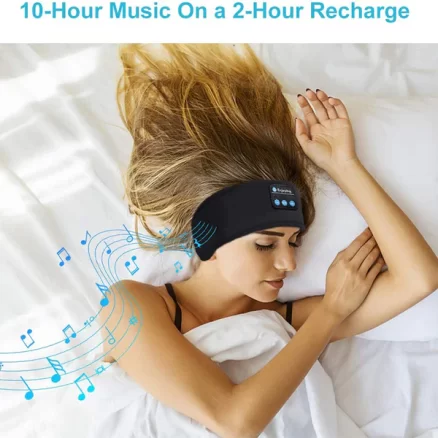Sleeping Wireless Headphones Bluetooth Headband Noise Cancelling Sleep, Sport Headband Sleeping Headsets 6
