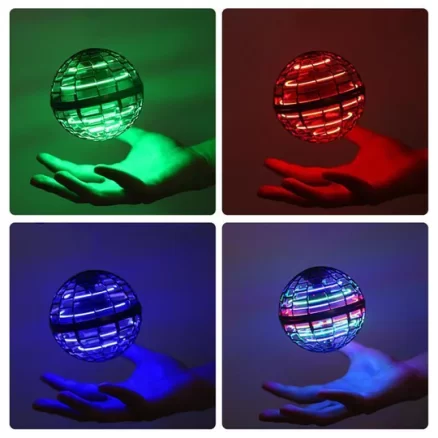 Magic Flying Hover Ball with Lights,Hover Boomerang,Fidget Flying Spinner 8