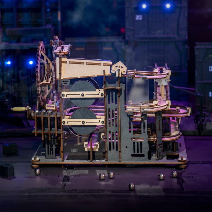 Wooden Marble Night City 3D Wooden Puzzle LGA01 2 Wooden Marble Night City 3D Wooden Puzzle LGA01 - Image 2