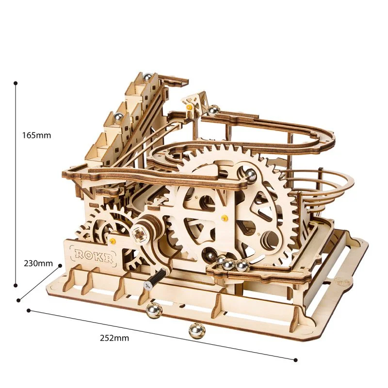 Wooden Marble Parkour 3D Puzzle Wooden Kit LG501 5 Wooden Marble Parkour 3D Puzzle Wooden Kit LG501 - Image 5