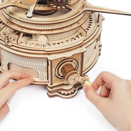 Wooden Mechanical Orrery ST001 3D Wooden Puzzle 4
