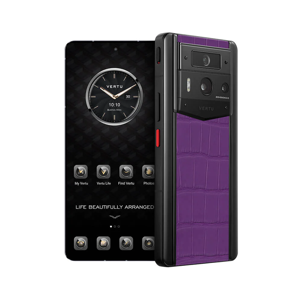 METAVERTU 2nd Generation Purple Alligator Web3 AI Phone 1 METAVERTU 2nd Generation Purple Alligator Web3 AI Phone