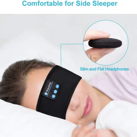Sleeping Wireless Headphones Bluetooth Headband Noise Cancelling Sleep, Sport Headband Sleeping Headsets 10