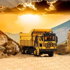 Wooden Dump Truck Engineering Vehicle 3D Wooden Puzzle TG603K