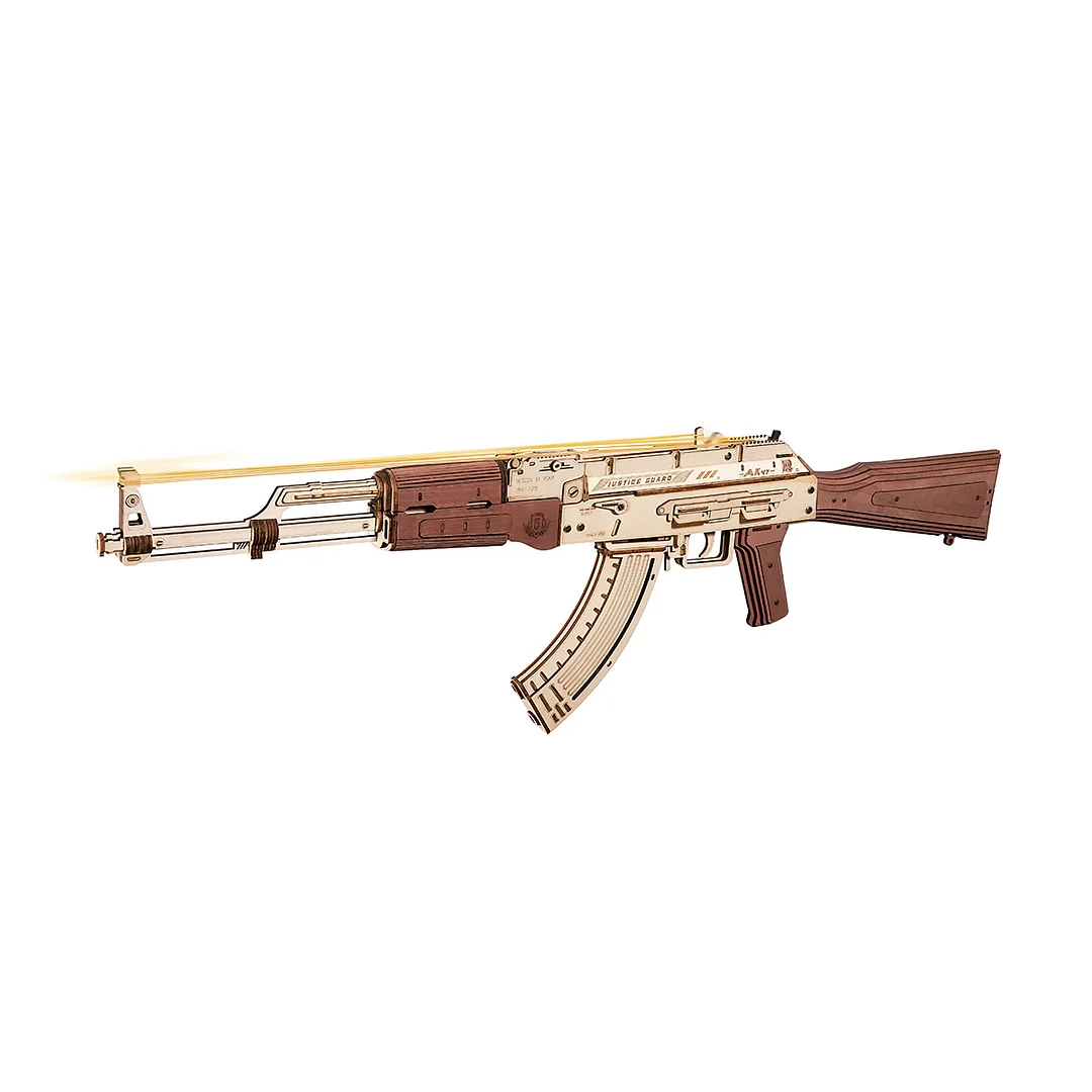AK-47 ROKR Assault Rifle Gun Toy 3D Wooden Puzzle LQ901 30 AK-47 ROKR Assault Rifle Gun Toy 3D Wooden Puzzle LQ901 - Image 8