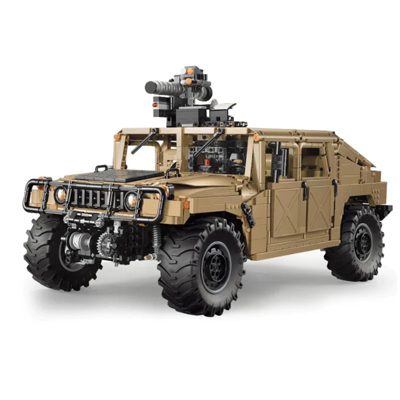 52cm Humvee Toy Car Remote Controlled Drive, Steering, Weapon Advanced Mechanisms Full 4WD System 1
