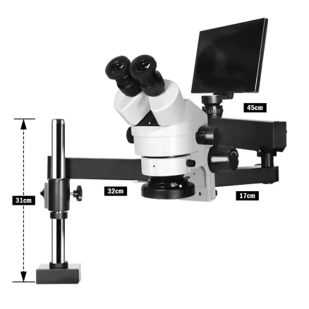 Stereo Microscope with Microcomputer HH-MH01B 2