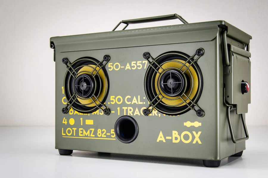 Original Ammo Can Speaker .50 Cal A-Box 1