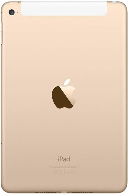 Apple iPad mini 4 128GB, Wi-Fi + Cellular (Unlocked), 7.9in - Gold Refurbished 2