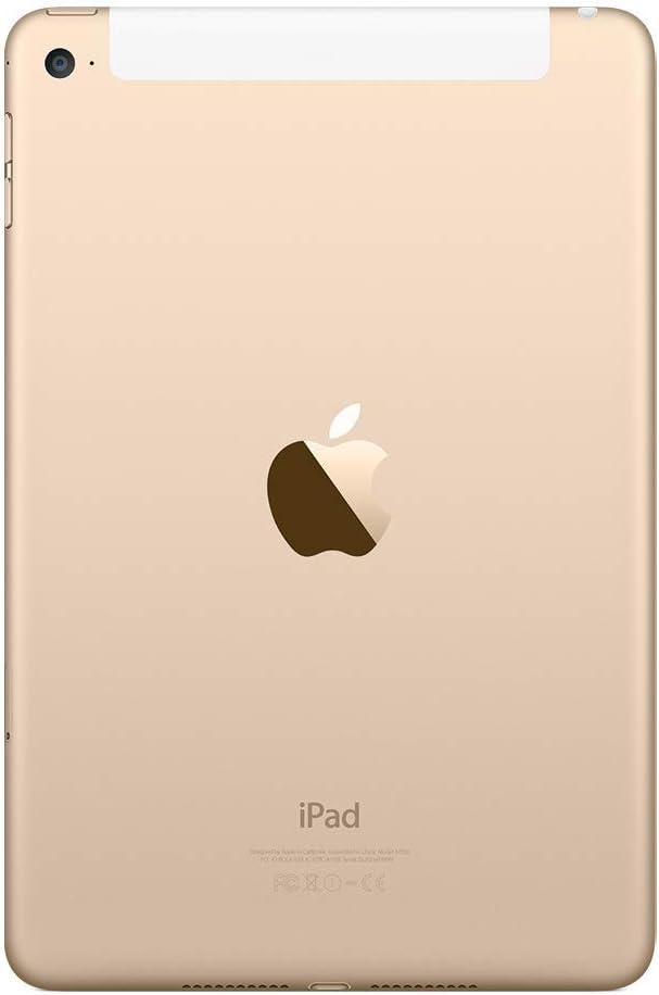 Apple iPad mini 4 128GB, Wi-Fi + Cellular (Unlocked), 7.9in - Gold Refurbished 2 Apple iPad mini 4 128GB, Wi-Fi + Cellular (Unlocked), 7.9in - Gold Refurbished - Image 2